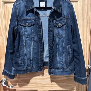 LC Lauren Conrad Dark Blue Denim Jacket